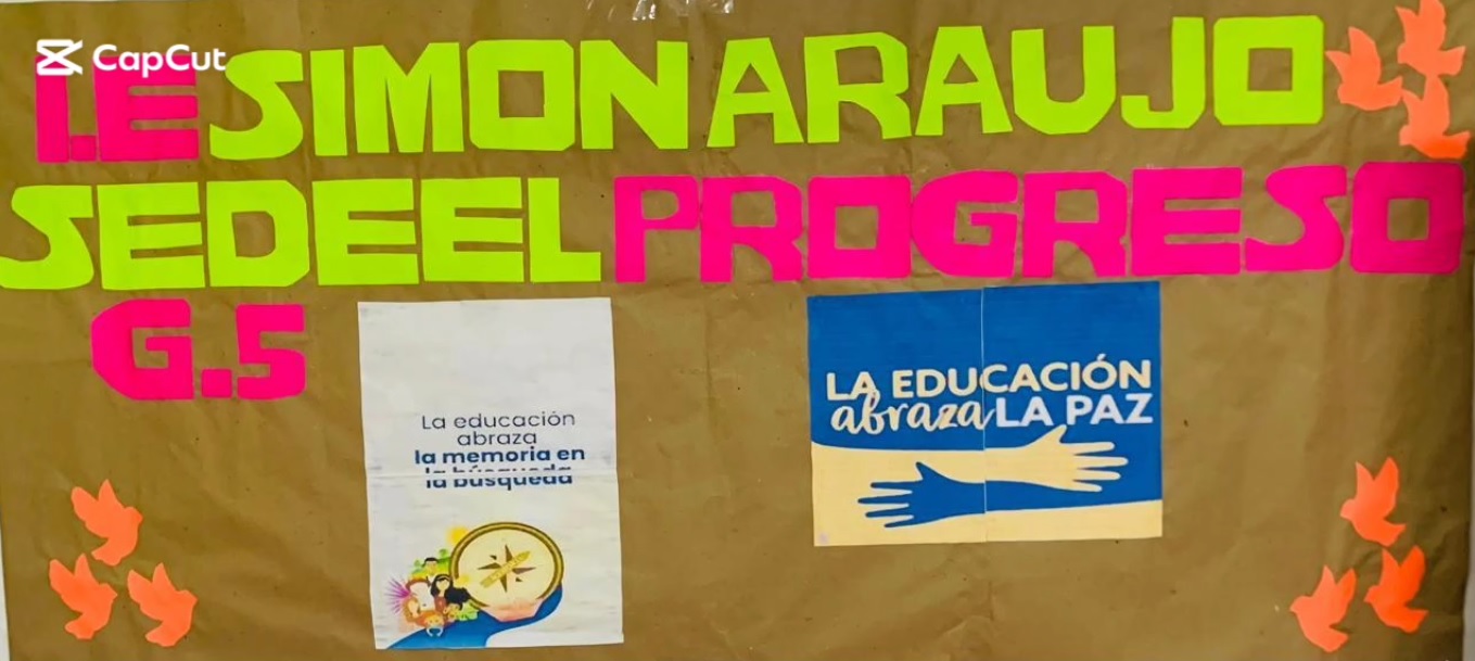 LA EDUCACIÓN ABRAZA LA MEMORIA EN LA BÚSQUEDA… SEDE EL PROGRESO JORNADA TARDE -2025
